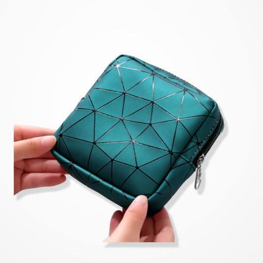 Pochette Serviette Hygiénique  Vert