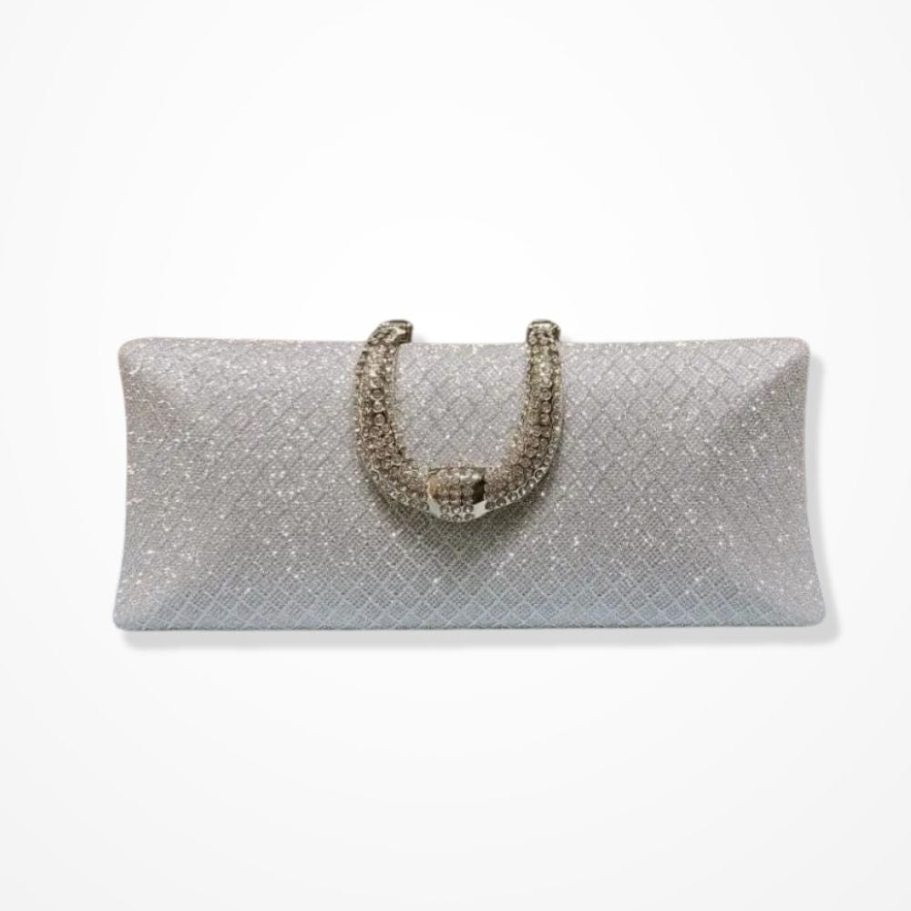 Pochette Soirée Dorée  Argent