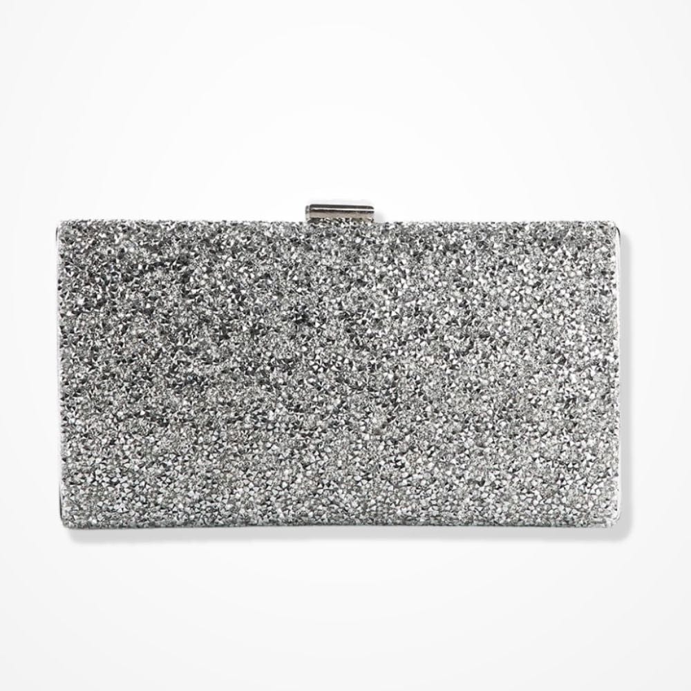 Pochette Soirée Femme  Argent