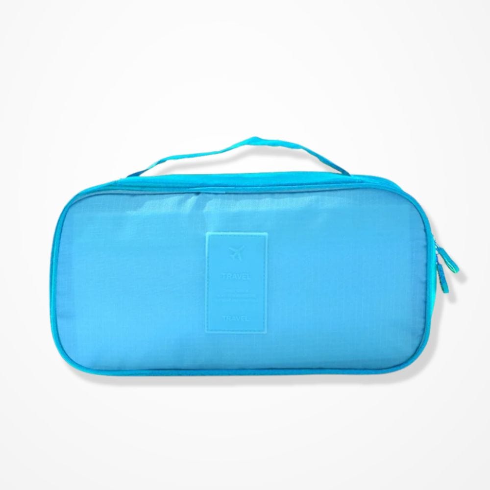 Pochette Sous-Vêtement Voyage  Bleu ciel