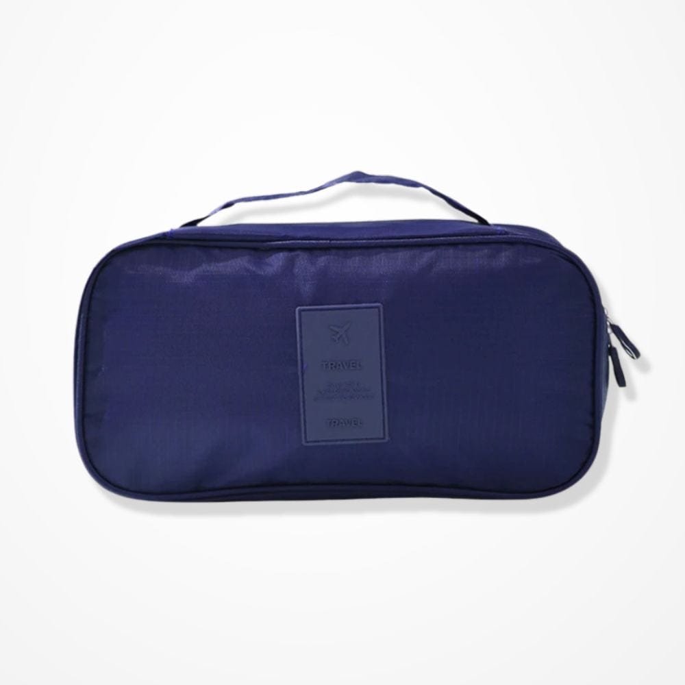 Pochette Sous-Vêtement Voyage  Bleu foncé