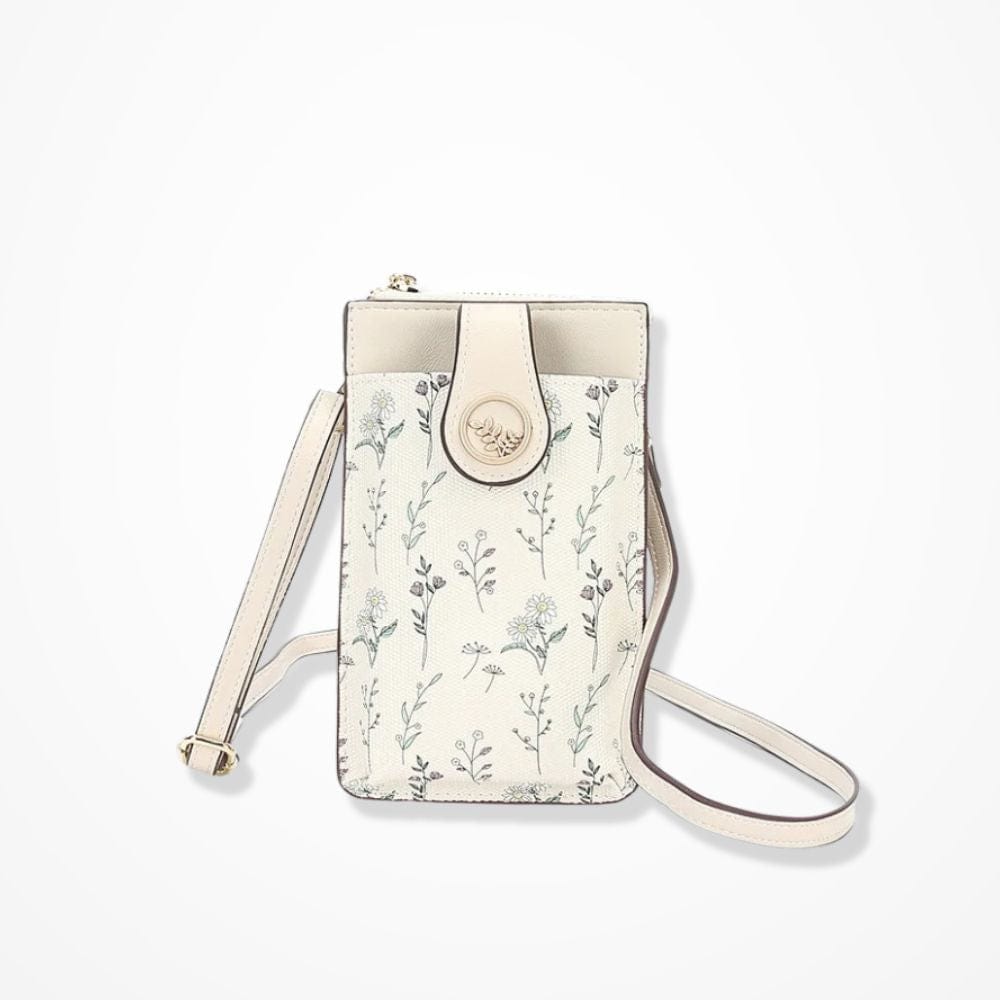 Pochette Téléphone Portable Femme Blanc