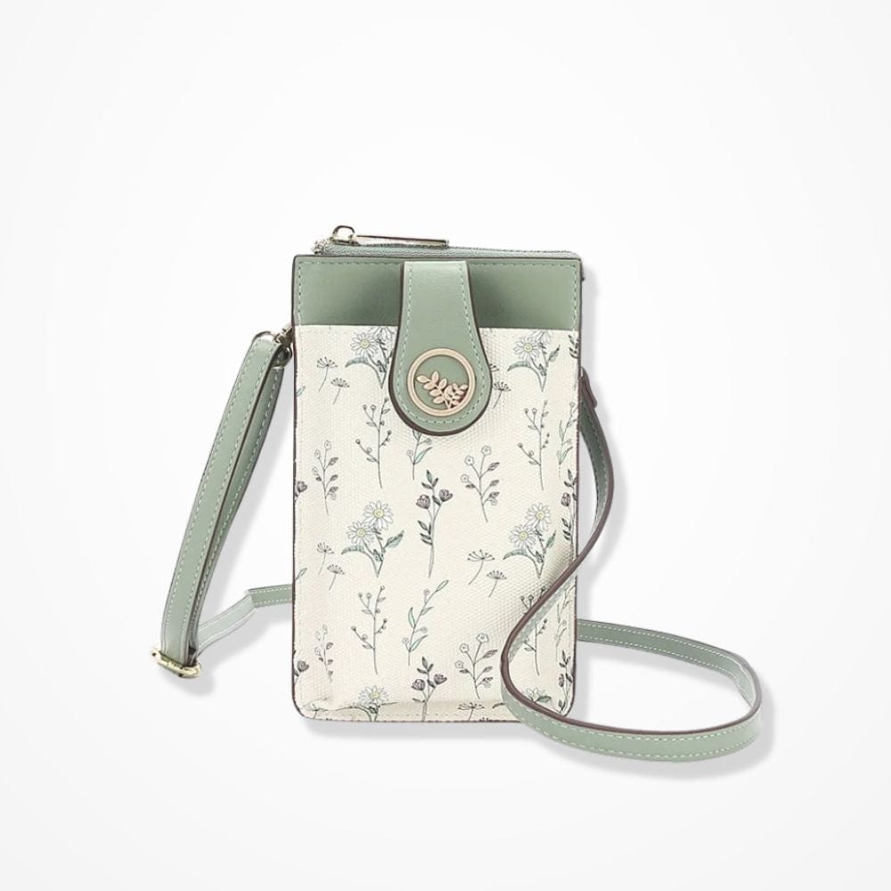 Pochette Téléphone Portable Femme Vert