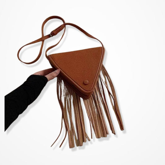 Pochette Triangle Marron