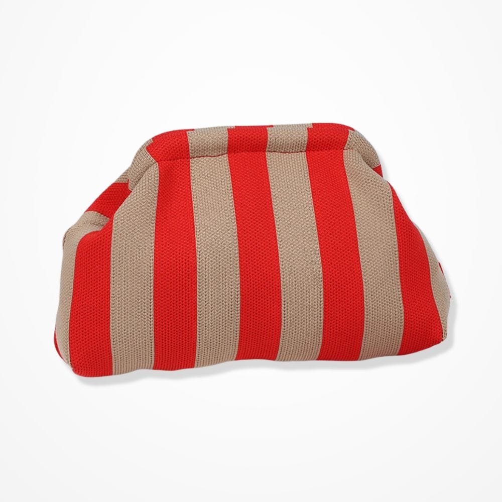 Pochette Tricot  Rouge