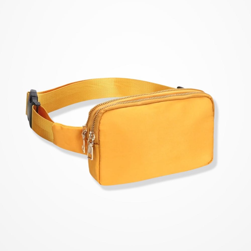 Pochette Zippée Femme  Jaune