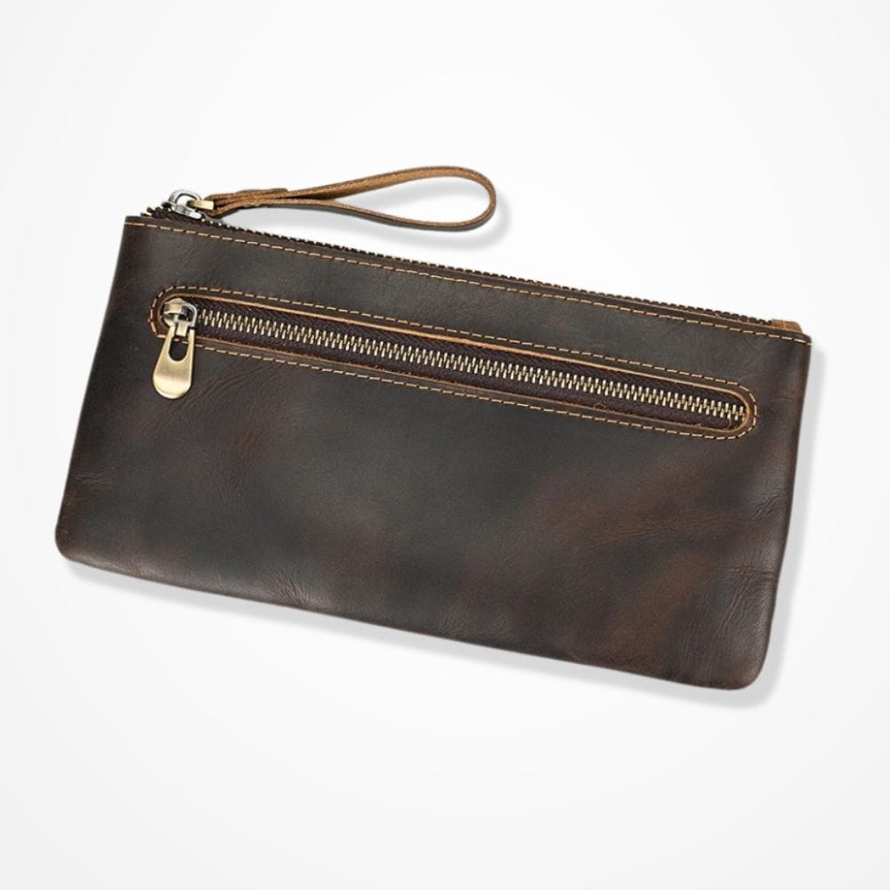 Portefeuille Homme Pochette  Marron foncé