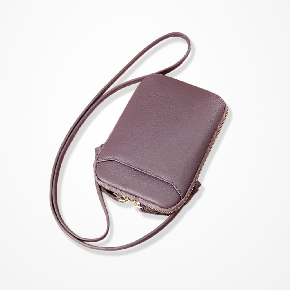 Portefeuille Pochette Bandoulière Violet