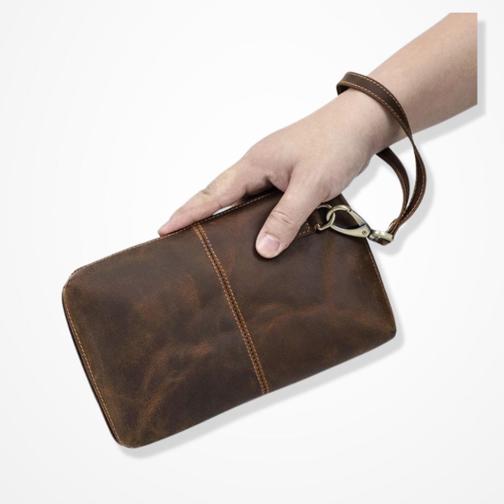 Portefeuille Pochette Cuir 