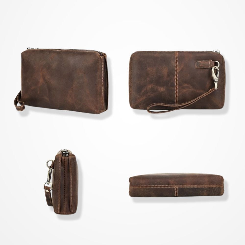 Portefeuille Pochette Cuir 