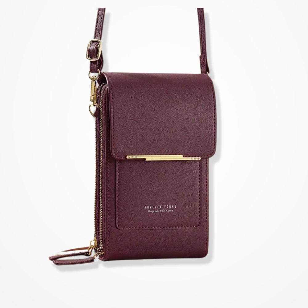 Portefeuille Pochette Téléphone  Bordeaux