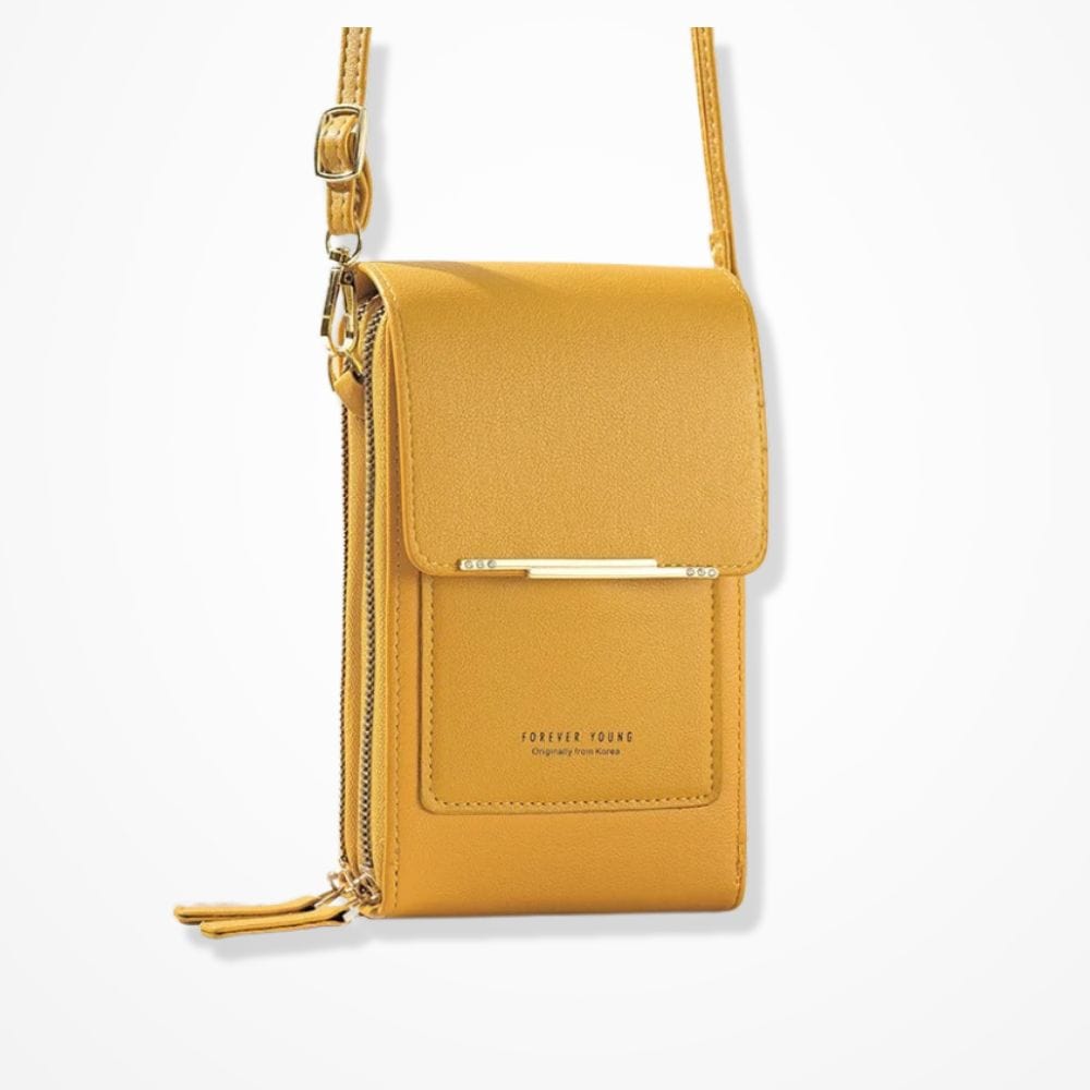 Portefeuille Pochette Téléphone  Jaune