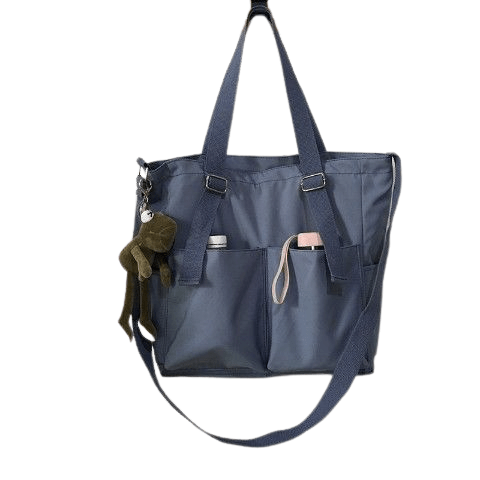 Sac à Bandoulière Cabas Femme - ModeFusion Bleu