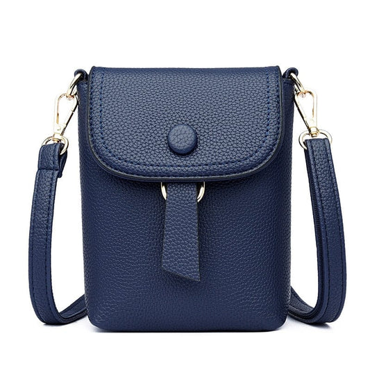 Sac à Bandoulière Épaisse Femme - Éléganceféminine Bleu