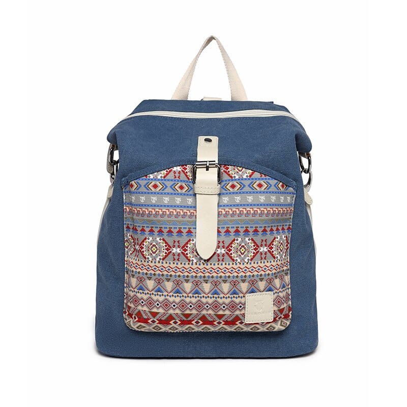 Sac à Dos Bohème - Boho Trek Bleu