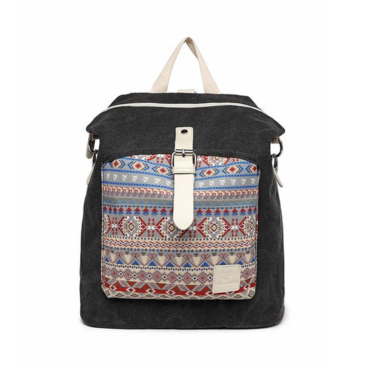 Sac à Dos Bohème - Boho Trek Noir