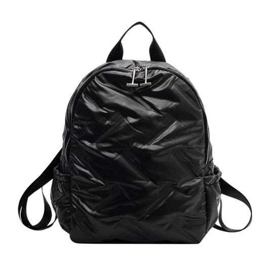 Sac à Dos Compact Nylon Femme - UrbanEase Noir