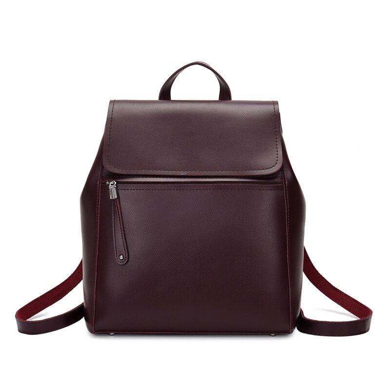 Sac à Dos Femme Élégant - GlamPack Bordeaux