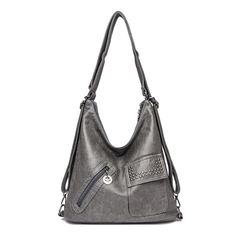 Sac à Main avec Fermeture pour Femmes - Luxöé Gris