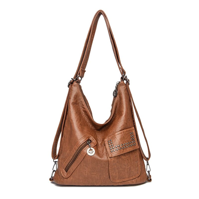 Sac à Main avec Fermeture pour Femmes - Luxöé Marron