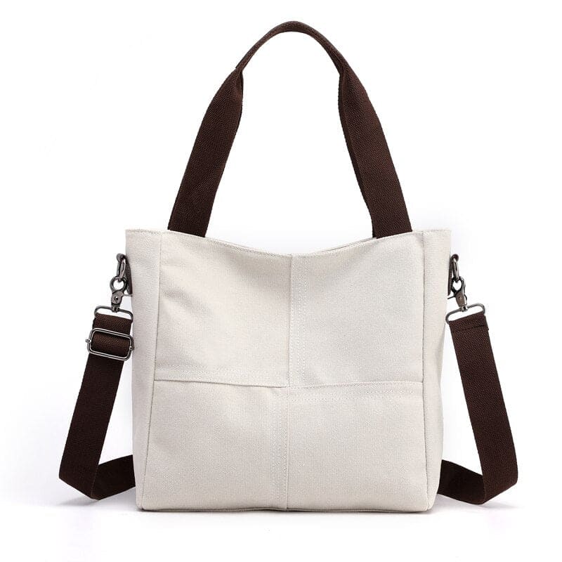 Sac à Main Bandoulière pour les Cours - ModeActive Beige