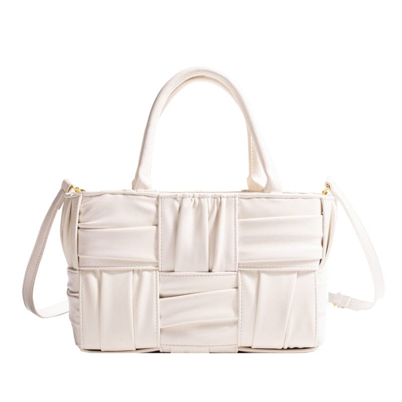 Sac à Main Blanc pour Femme - LuxeBlanc Blanc / 25cmx15cmx10cm