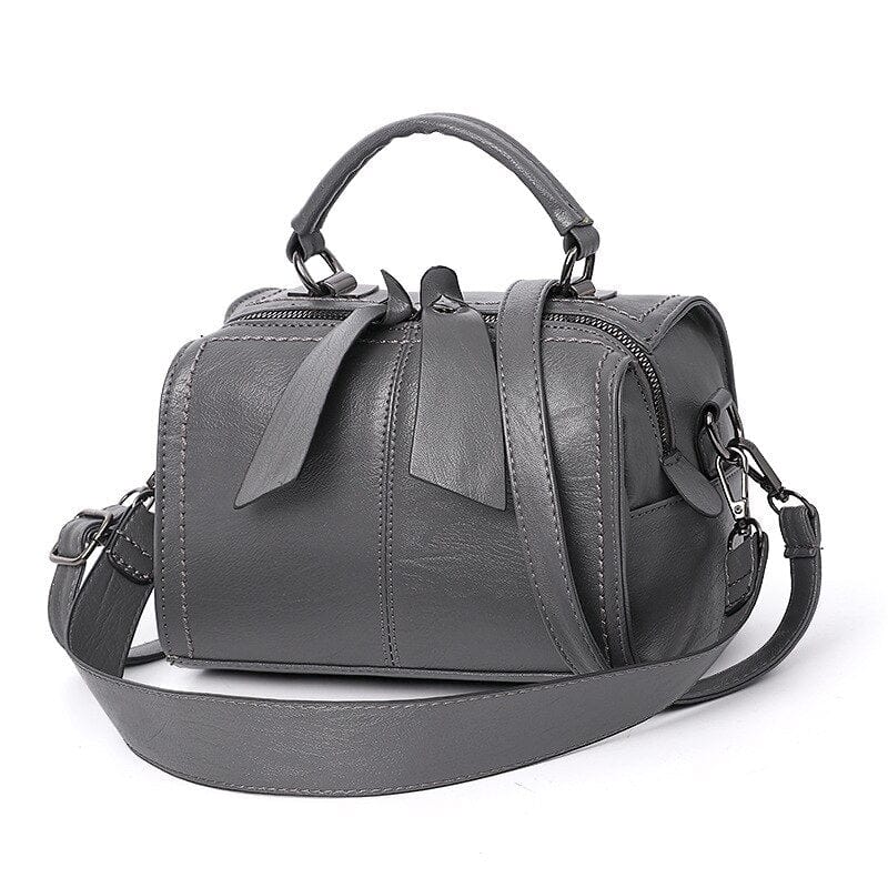 Sac à Main Bowling Femme Pas Cher - GlamBow Gris / 20x13x16cm