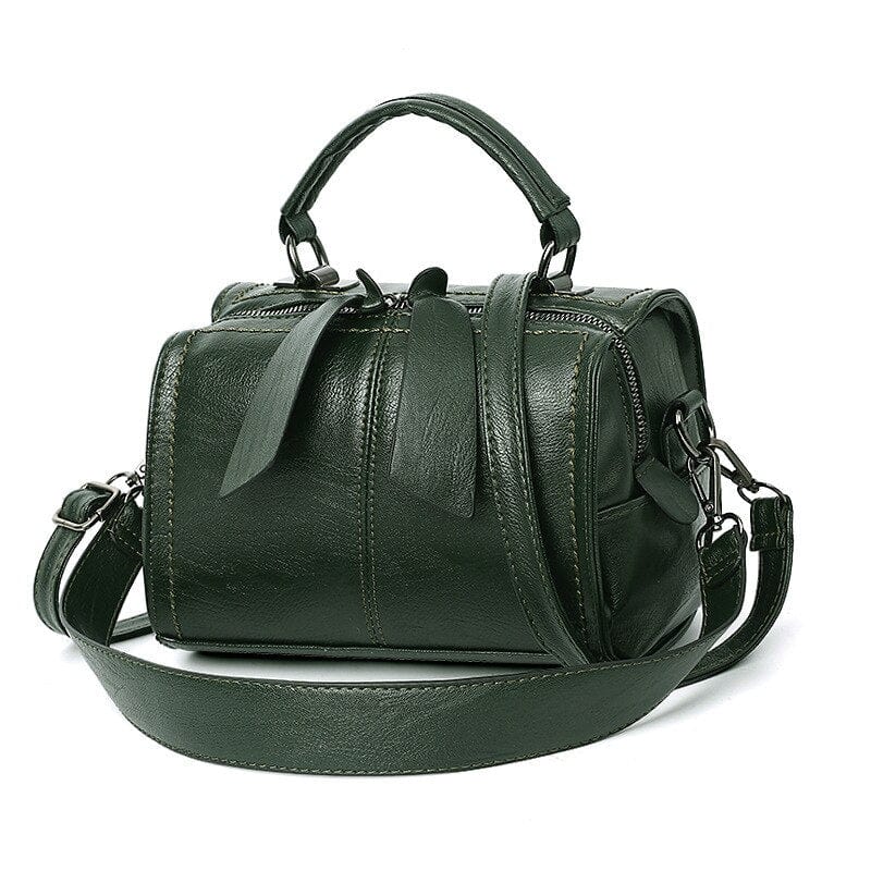 Sac à Main Bowling Femme Pas Cher - GlamBow Vert / 20x13x16cm