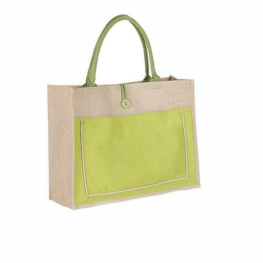 Sac à Main Cabas Femme - EléganceFéminine Vert / S