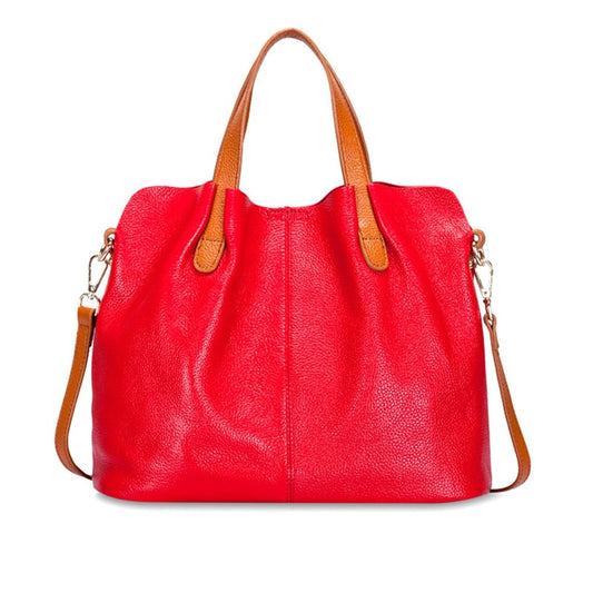 Sac à Main Cabas Femme Rouge - RougeDivine Rouge / 26x33x13cm