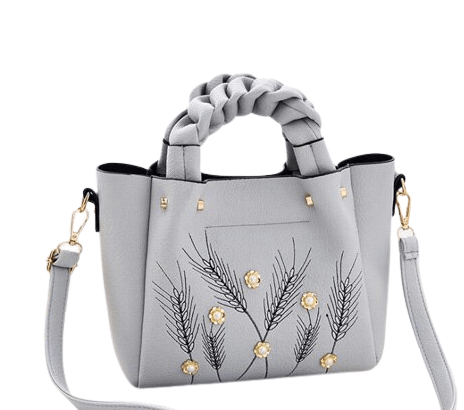 Sac à Main des Femmes - GlamTrend Gris / 22x20x12cm