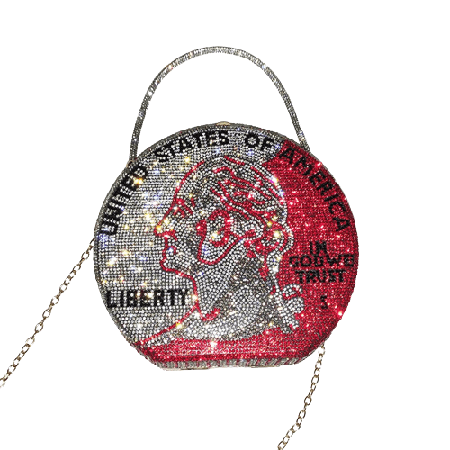 Sac à Main Éclatant - StylishElegance Rouge / 9cm x 16cm