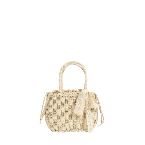 Sac à Main Écru Femme - ÉléganceEssence Beige / 23 x 11 x 20cm