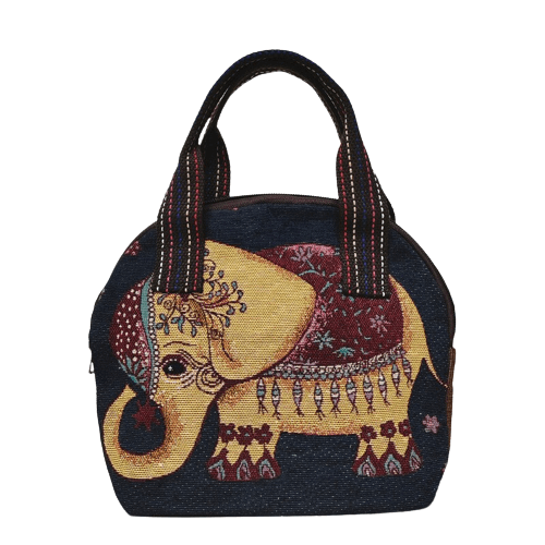 Sac à Main Élégant Éléphant - GlamFemme 1 / 22x18x8 cm