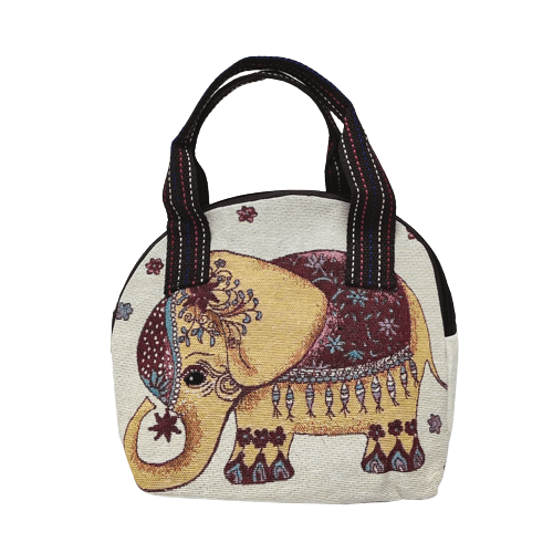 Sac à Main Élégant Éléphant - GlamFemme 3 / 22x18x8 cm