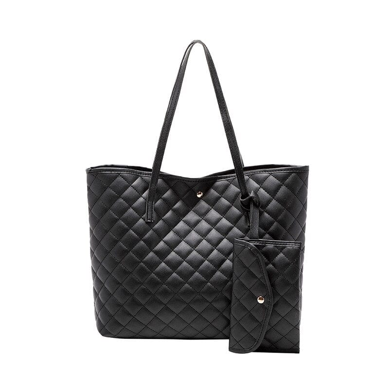 Sac à Main et Portefeuille Femme - LuxeVerse Noir