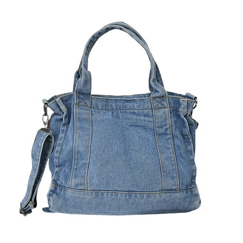 Sac à Main Féminin en Denim - GlamJean Bleu ciel