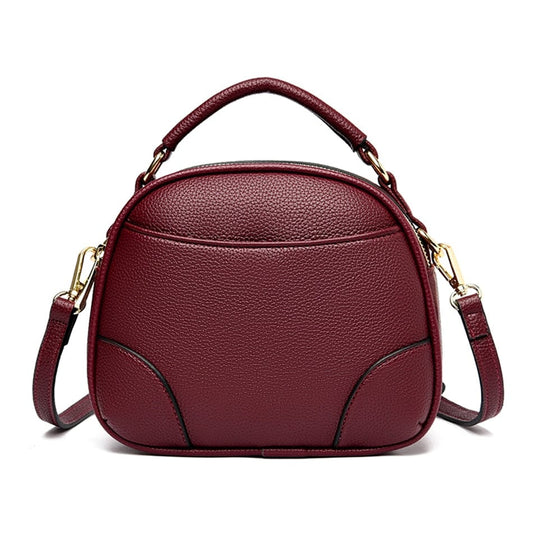 Sac à Main Femme 2 Compartiments - LuxeFemmes Bordeaux