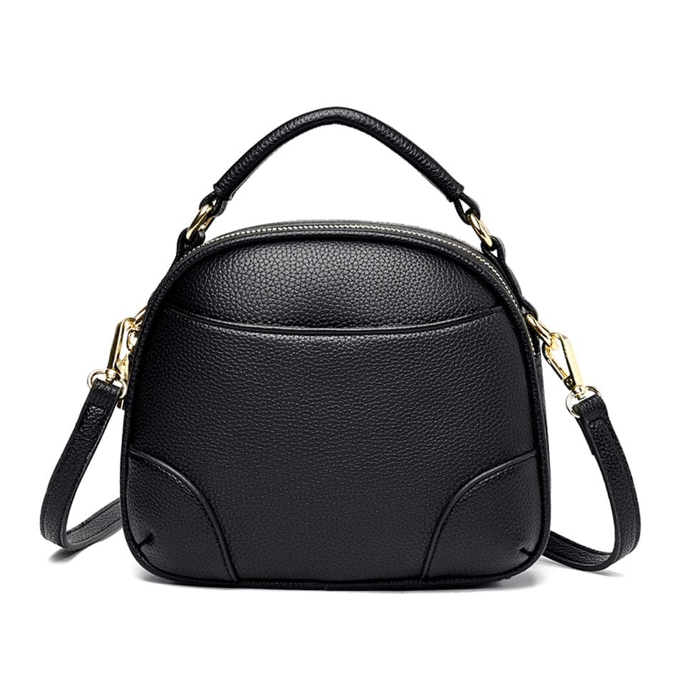 Sac à Main Femme 2 Compartiments - LuxeFemmes Noir