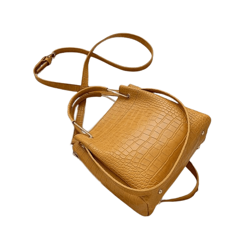 Sac à Main Femme à Poignée - LuxeSophy Jaune / 24x10x23cm