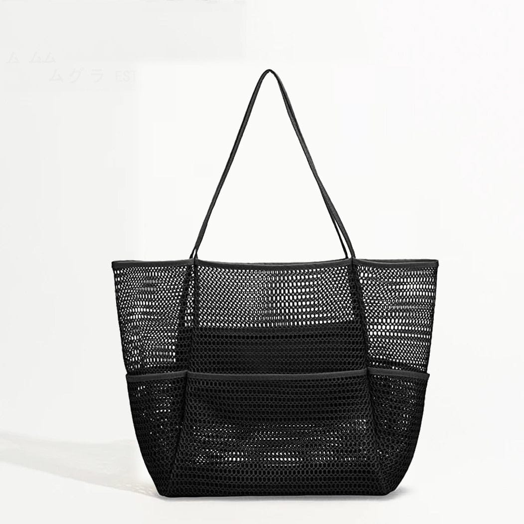 Sac à Main Femme a Trou Trou - Glam'Purse Noir / 35x39cm