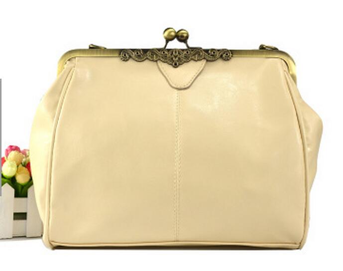 Sac à Main Femme Âgée - Élégance Séniorisé Senior Chic Beige / 35x25x9.5cm