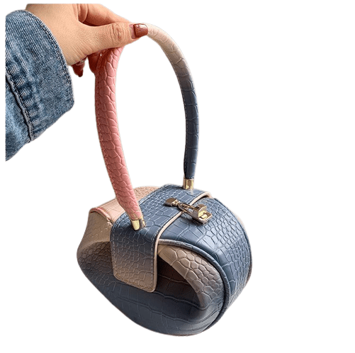 Sac à Main Femme Arrondi - ModestyChic Bleu