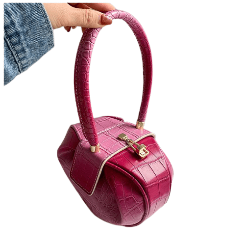 Sac à Main Femme Arrondi - ModestyChic Fuschia