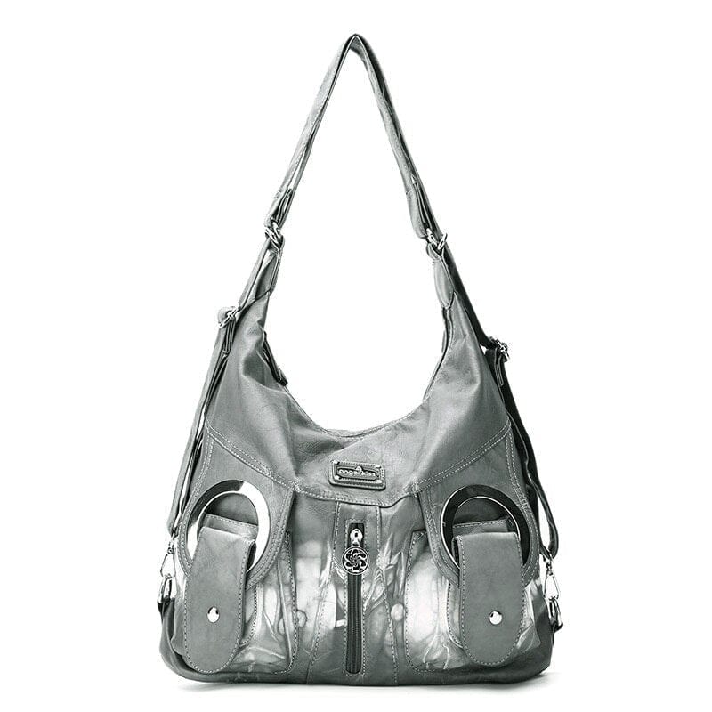 Sac à Main Femme Assez Grand - LuxBag Gris claire / 30x14x39cm