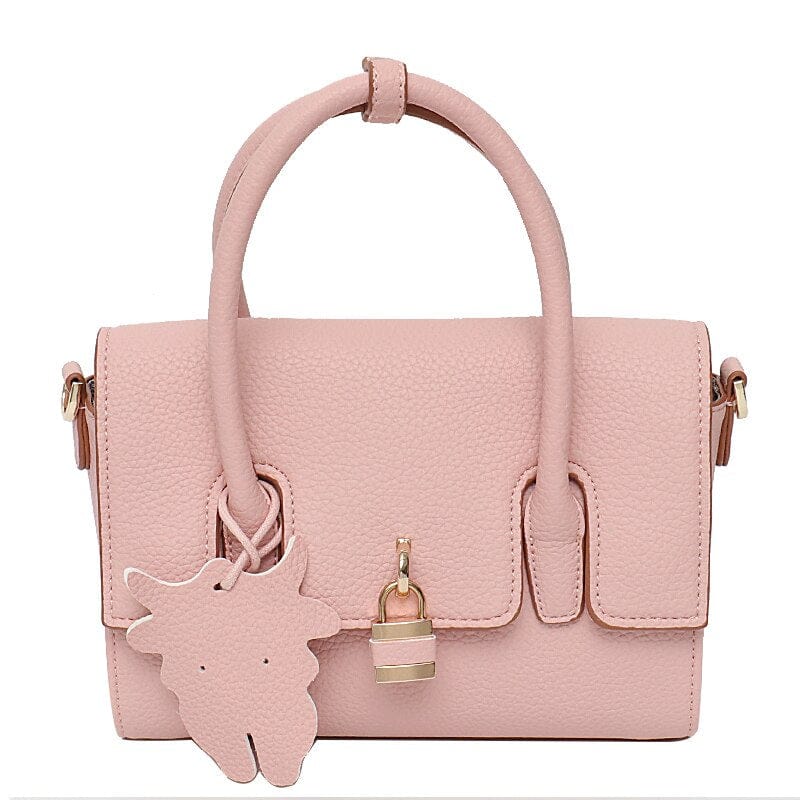 Sac à Main Femme Avec Cadenas - Luxe Gadget Rose