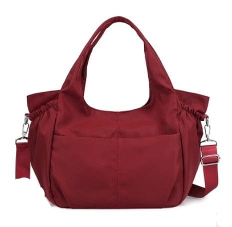 Sac à Main Femme Avec Les Poches - FemmeGlam Rouge / 32x14x29 cm