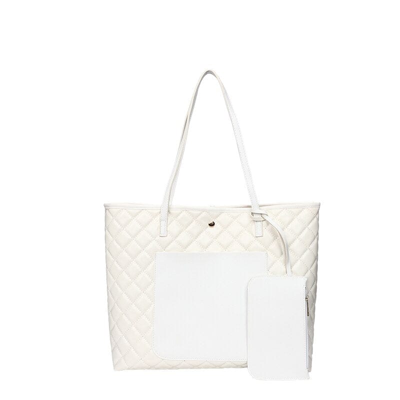 Sac à Main Femme avec Portefeuille - LadyChic Blanc