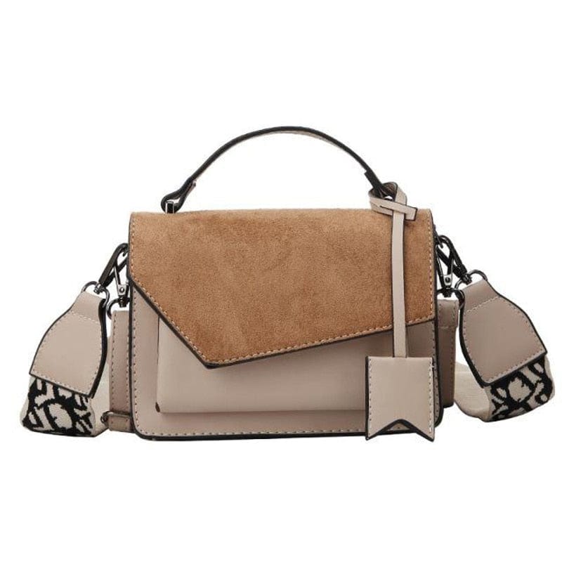 Sac à Main Femme Beige Bon Prix - Fem'Beige Beige / 19cmx13cmx8cm