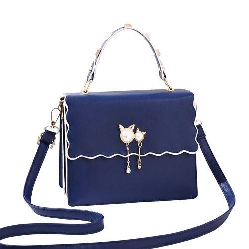 Sac à Main Femme Bleu Nuit - NightBlue Essentials Bleu / 21x17X11cm